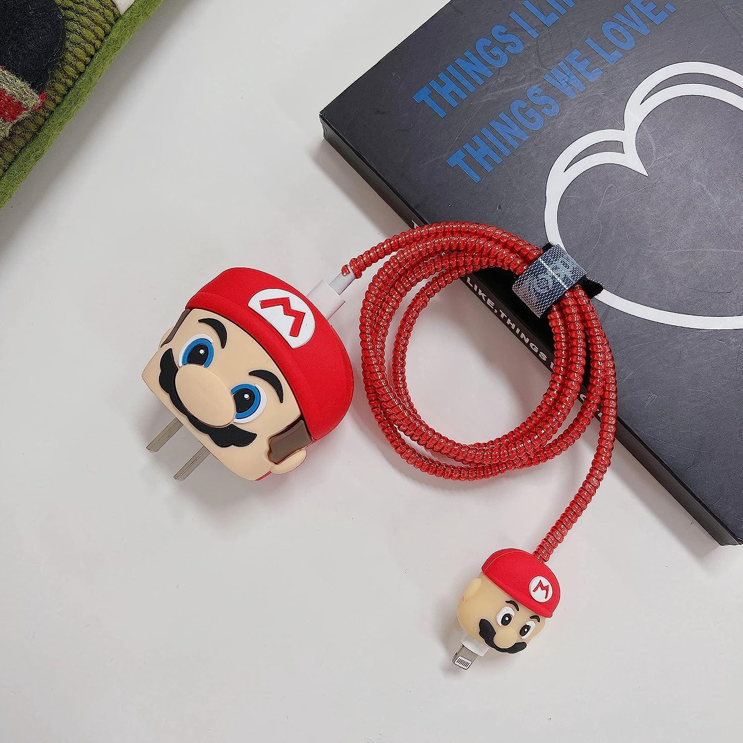 Iphone Charger Case Cover - Super Mario