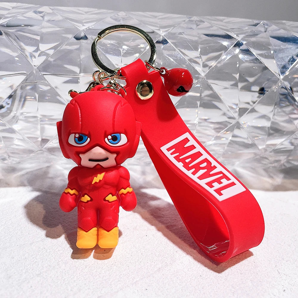 Flash - Premium Silicon Keychain -  Backpacks Pendant