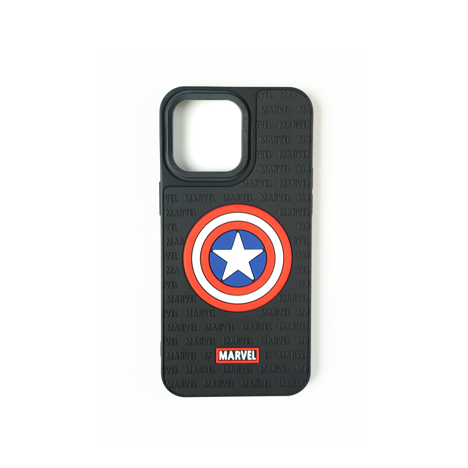 Captain America Shield  - Premium 3D Silicon Iphone Case - Astro Collection