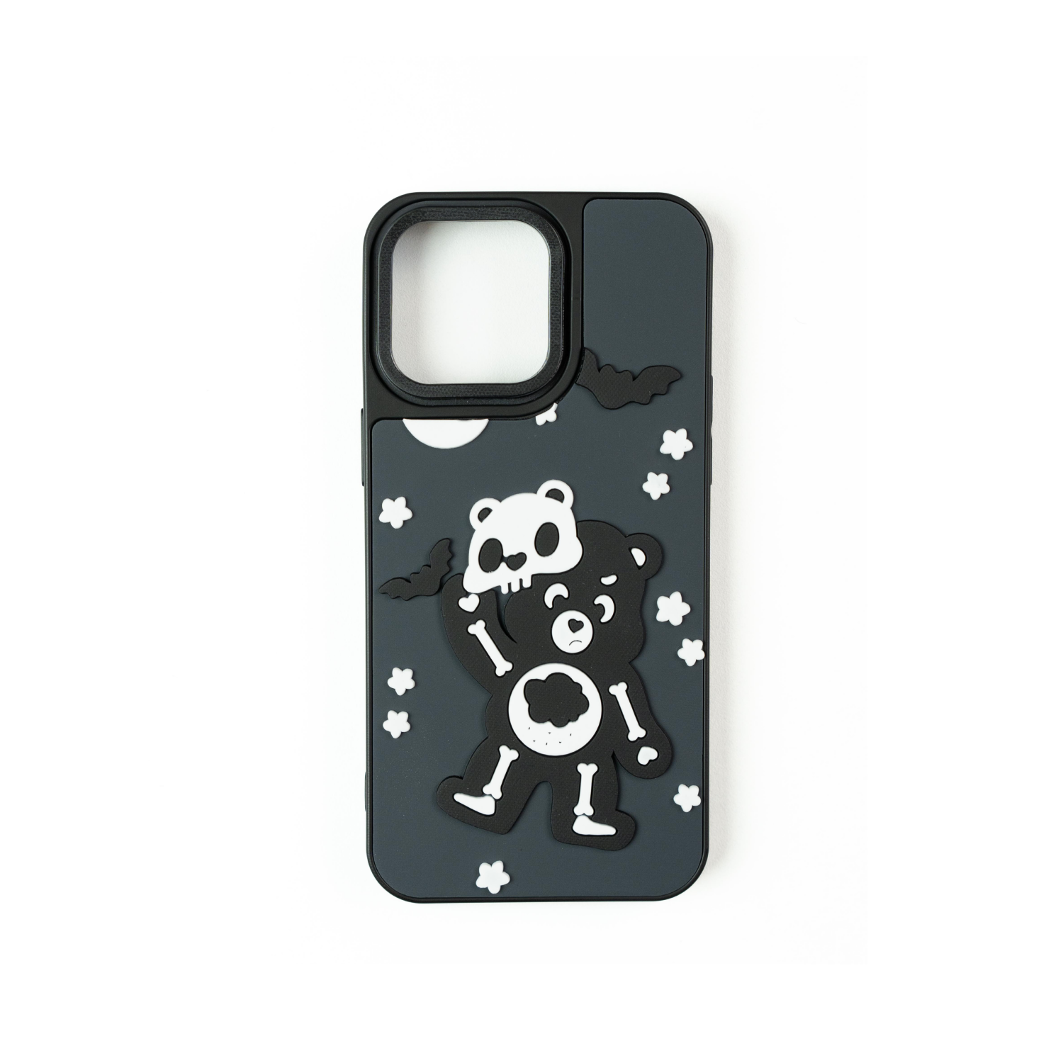 Cute Teddy Ghost - Premium 3D Silicon Case - Astro Collection