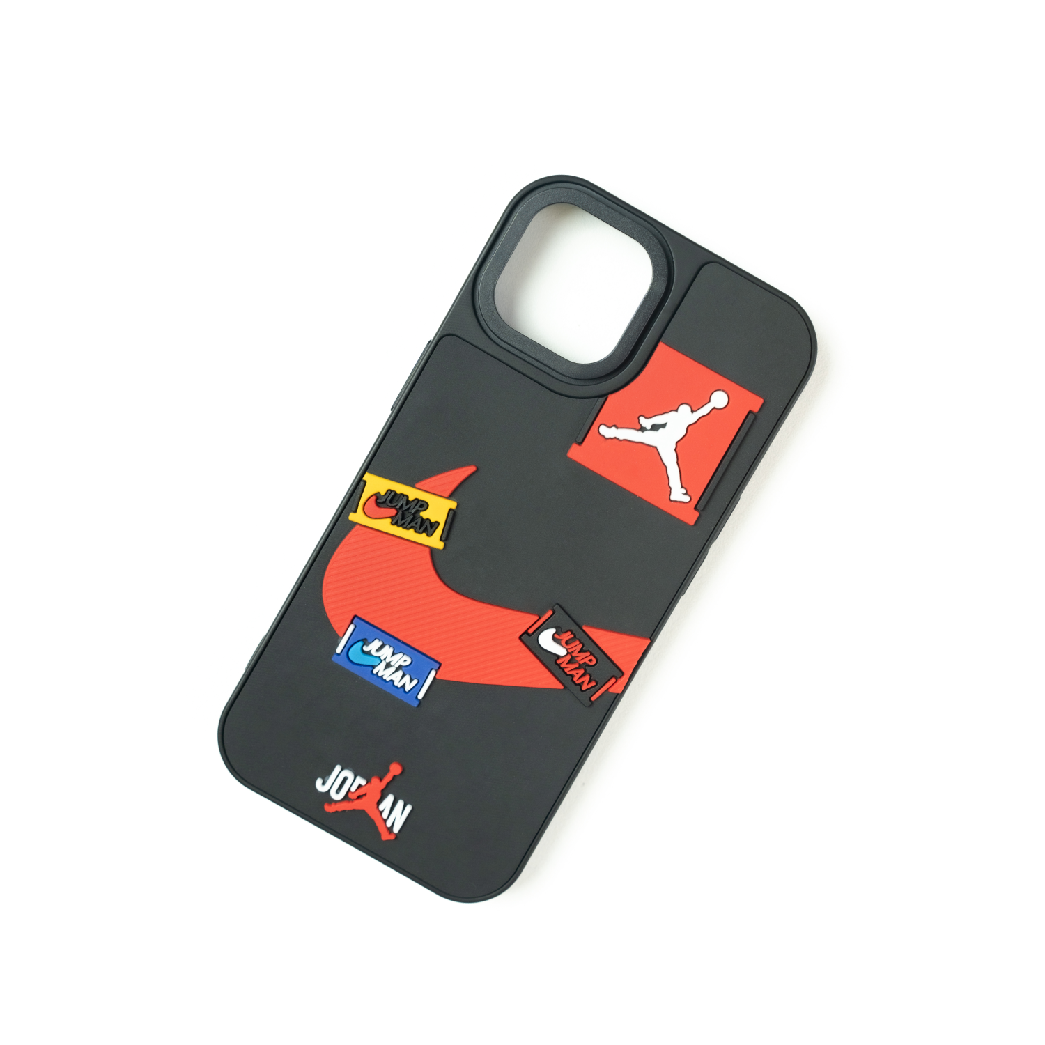 Nike Jordan Stickers  - Premium 3D Silicon Iphone Case - Astro Collection