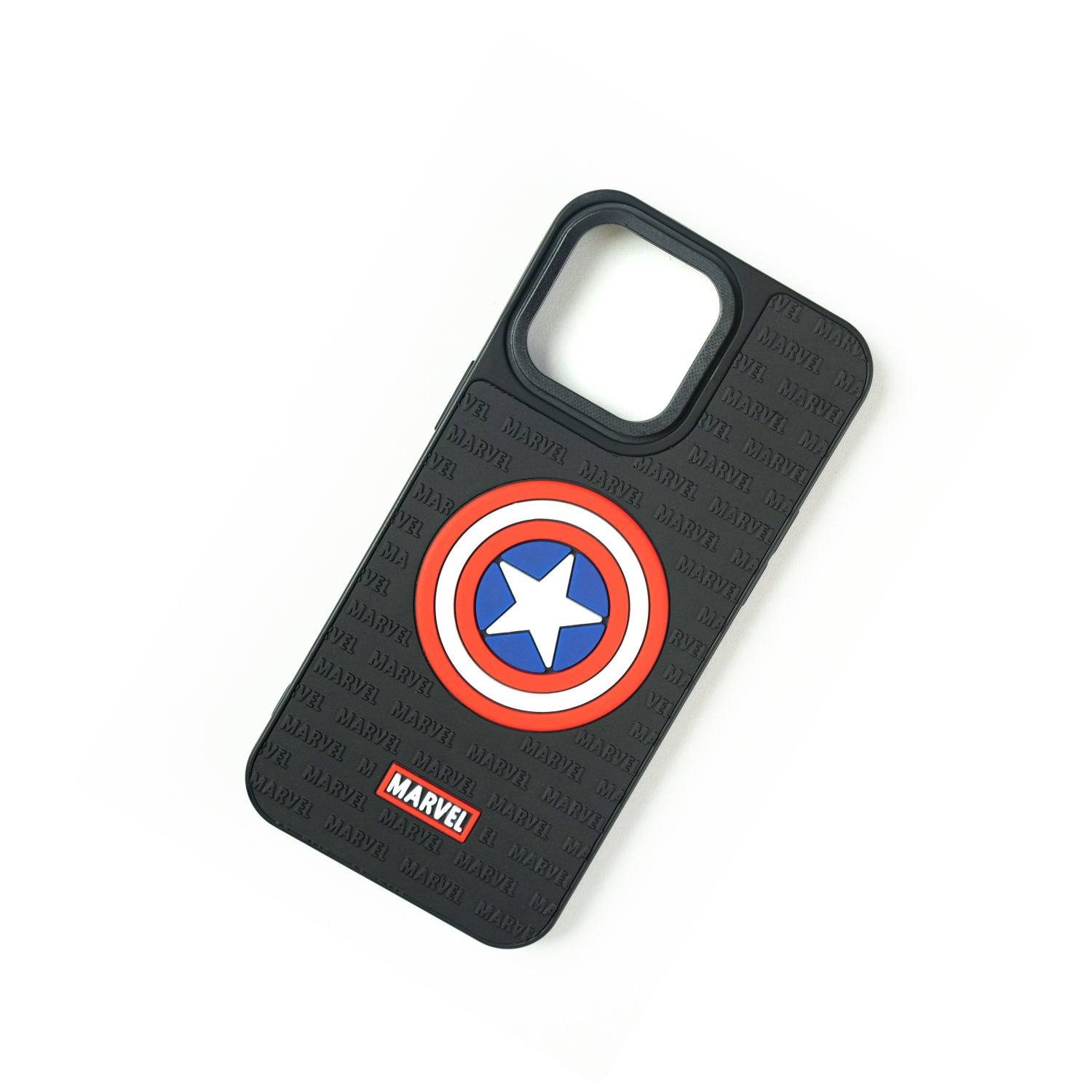 Captain America Shield  - Premium 3D Silicon Iphone Case - Astro Collection