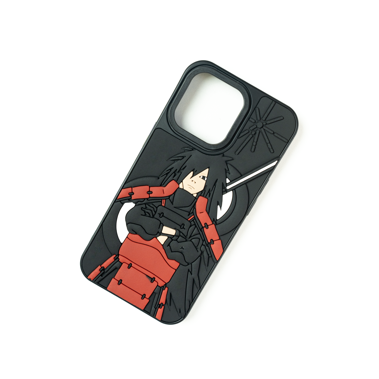 Naruto Uchiha Madara Akatsuki - Premium 3D Silicon Iphone Case - Astro Collection