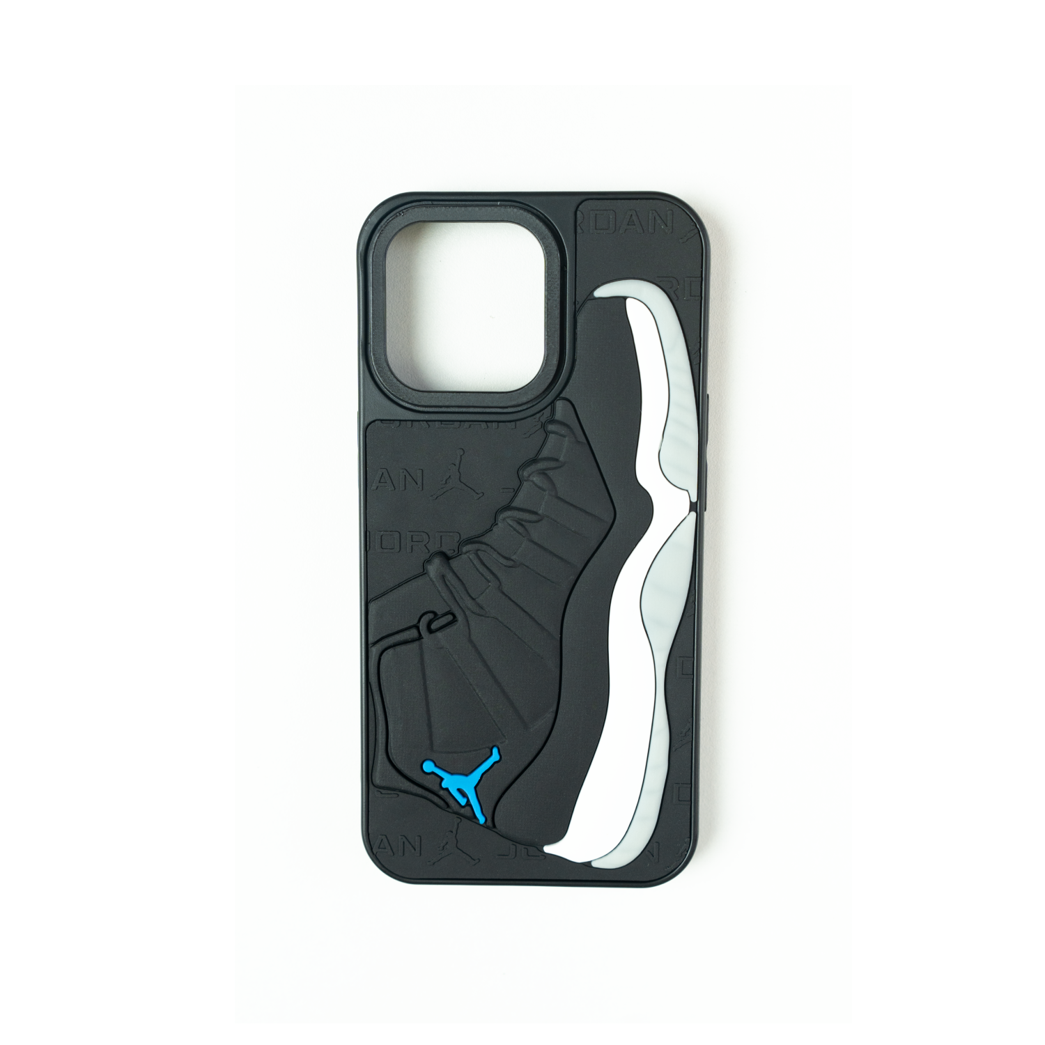 Jordan 11 - Black - Premium 3D Silicon Iphone Case - Astro Collection