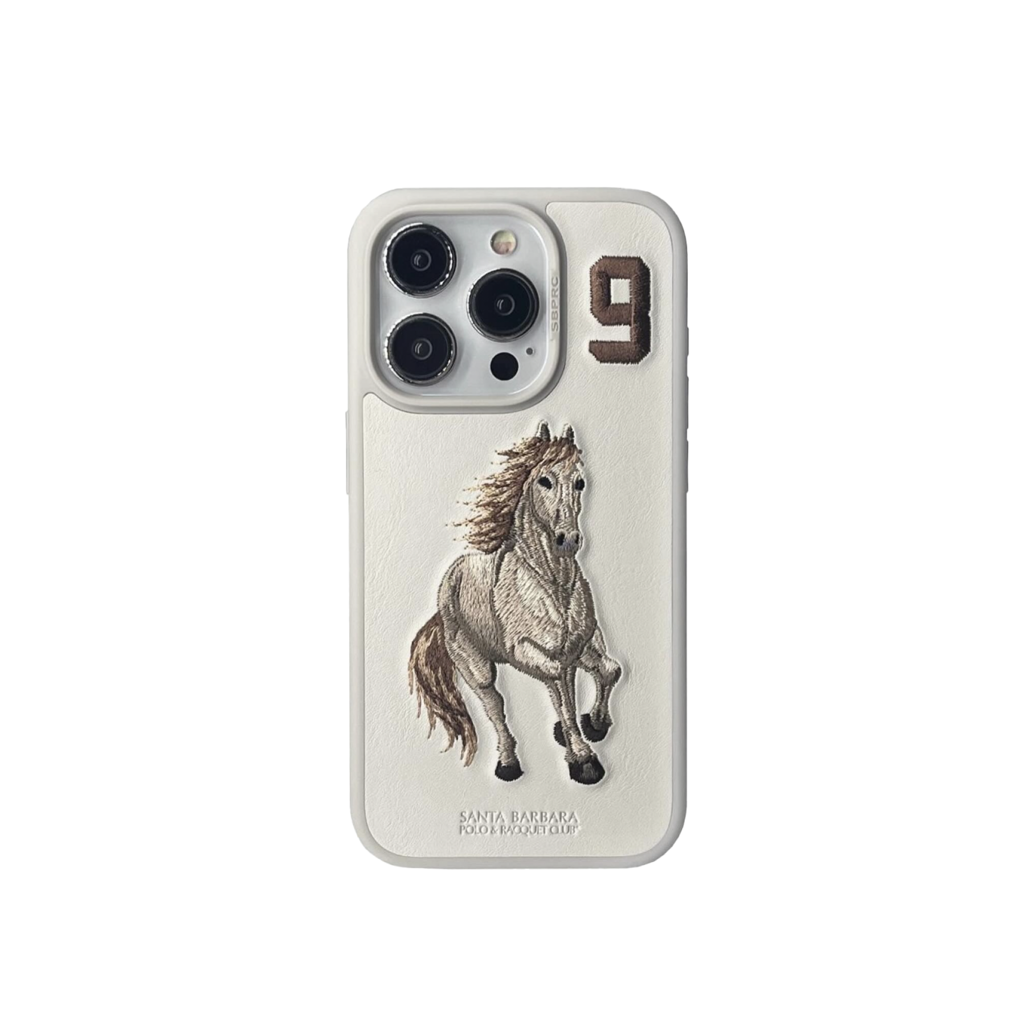 Santa Barbara Boris Series Embodied Horse Leather Case for iPhone 15 Series
