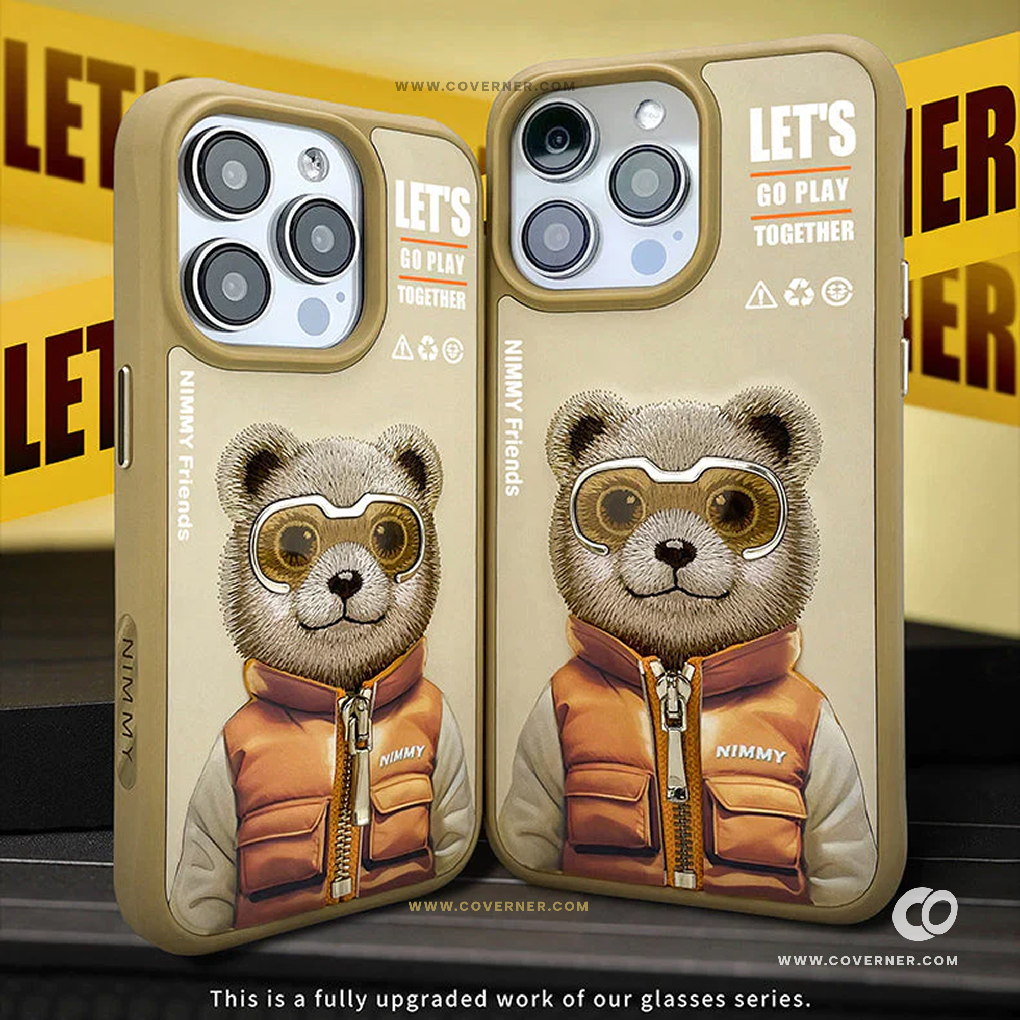 Nimmy Glasses Cool 2.0 - Series - Bear - Premium Iphone Cases