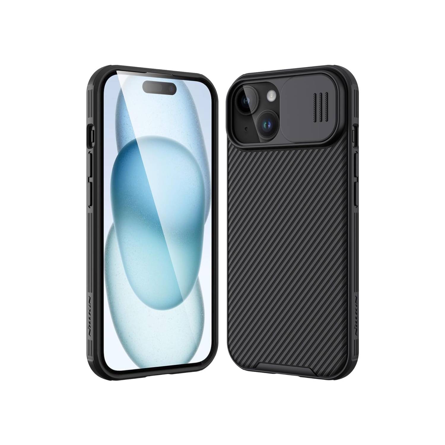 Nillkin CamShield Pro Slim Case -  iPhone 15 Series -  Protective Cover Case with Camera Protector