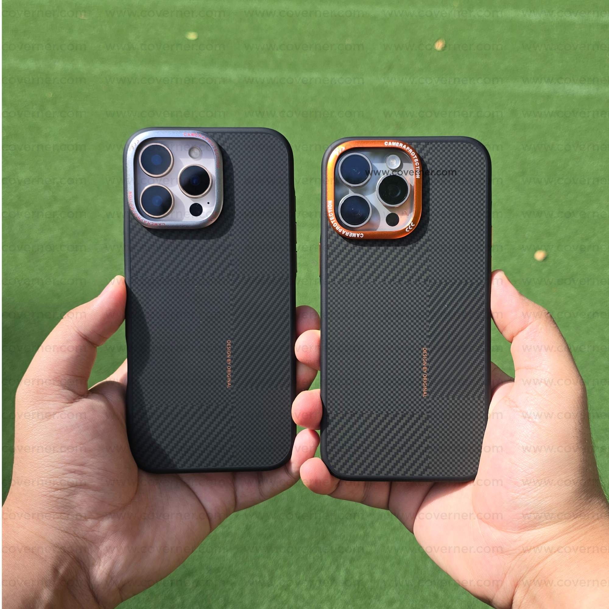 MagLine XT – Premium Carbon Fiber Texture MagSafe Case by Coverner India