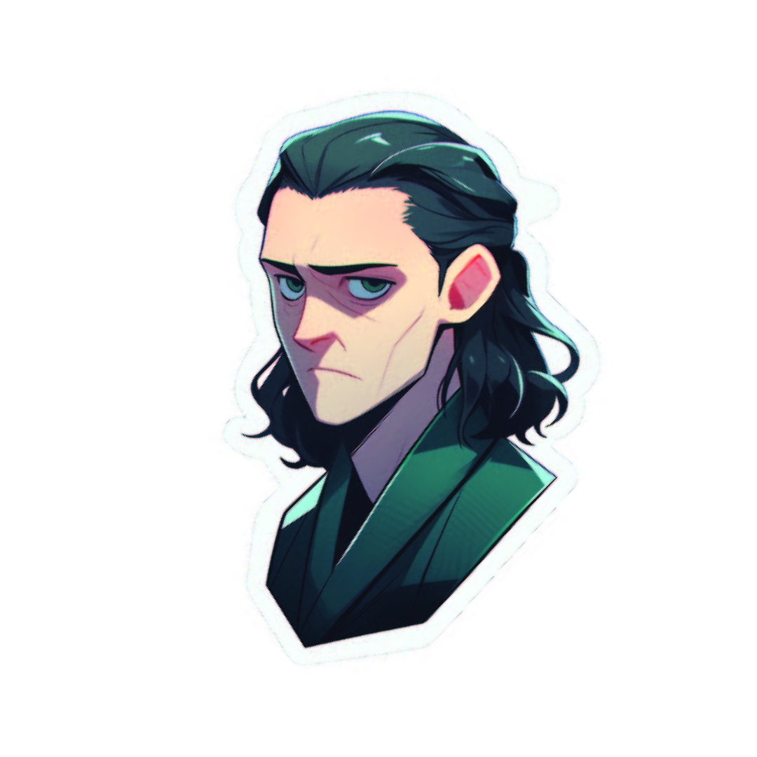 Loki Fridge Magnet -3D Cutout -  Double Magnet Strong Hold