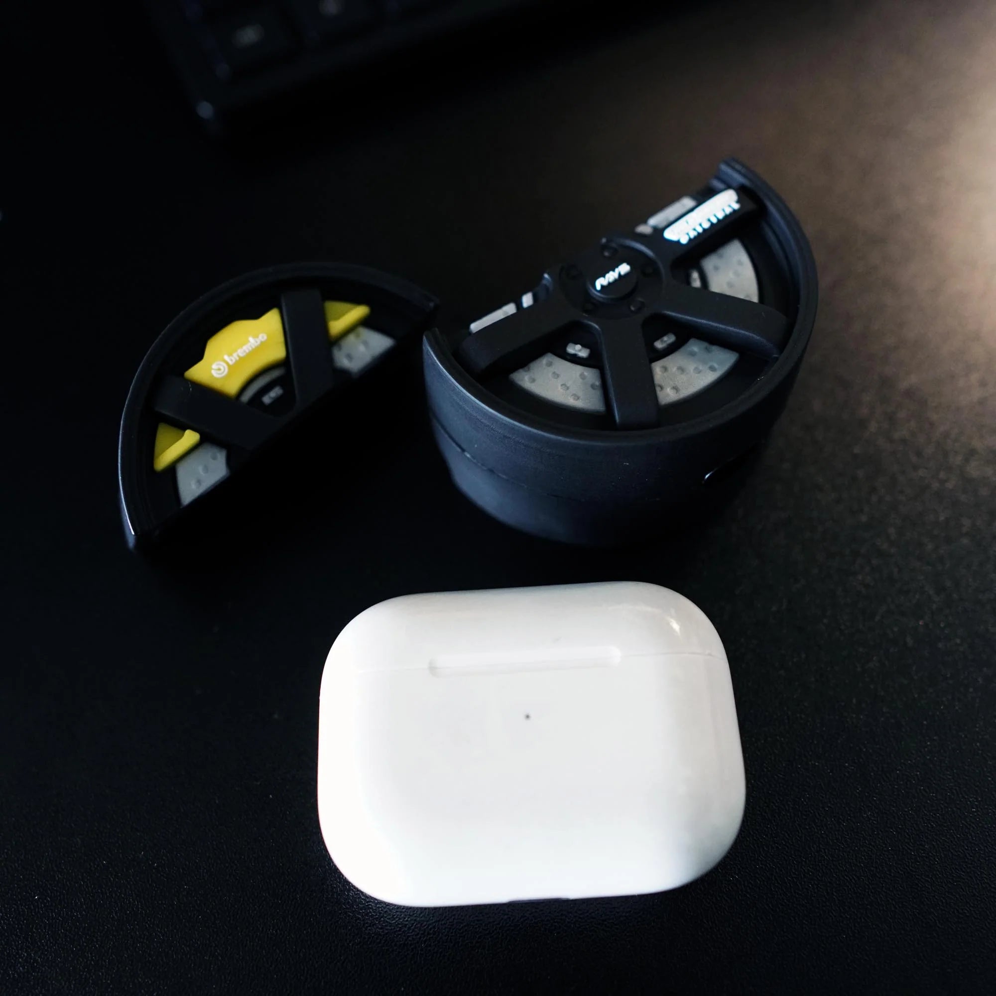 Racing Tire - Red Disc - Airpods Cover for Apple AirPods - Premium Silicone Case - LIMITED