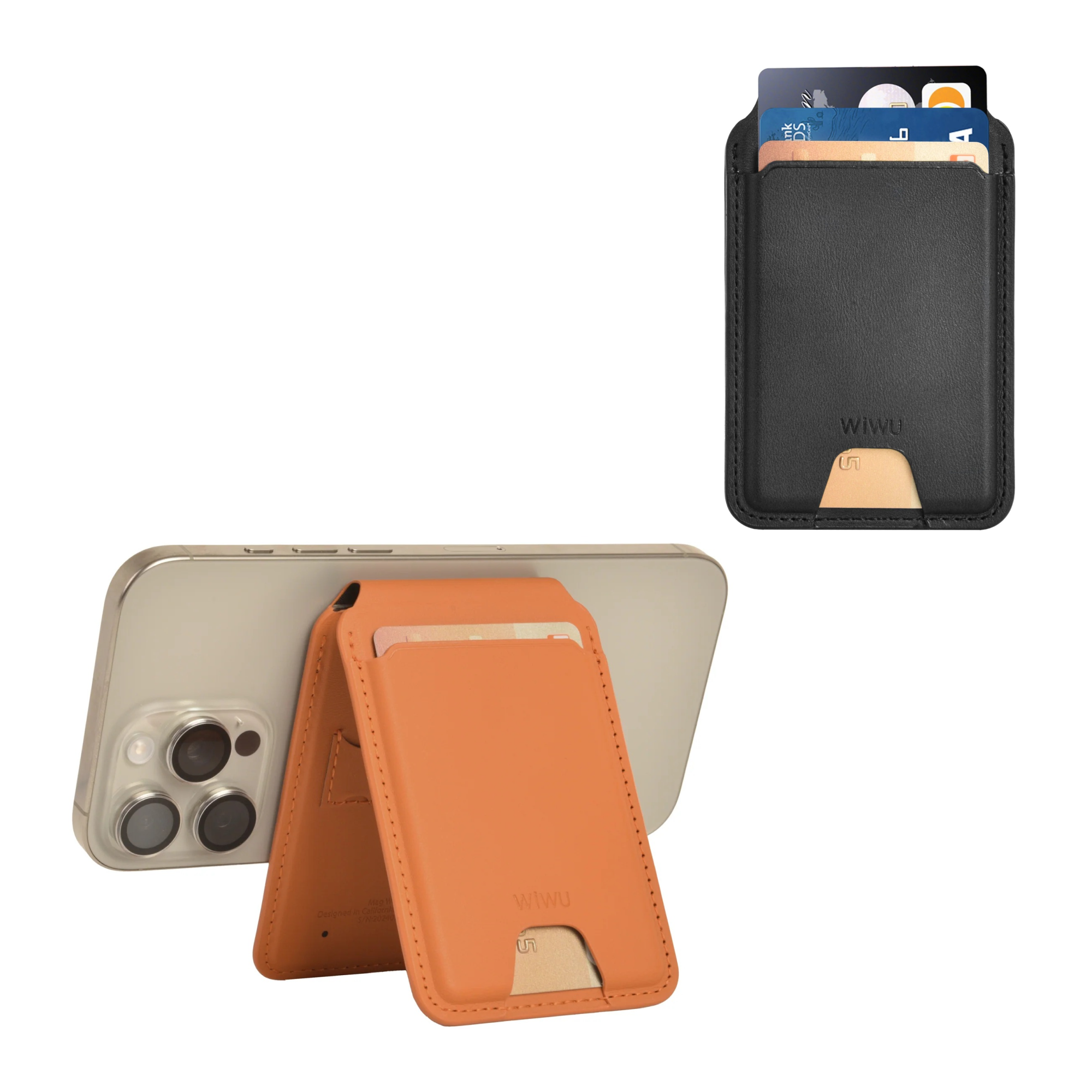 WIWU Mag Wallet FM MW-005 Slim Magnetic Wallet with Apple Find My & RFID – Sold by Coverner India