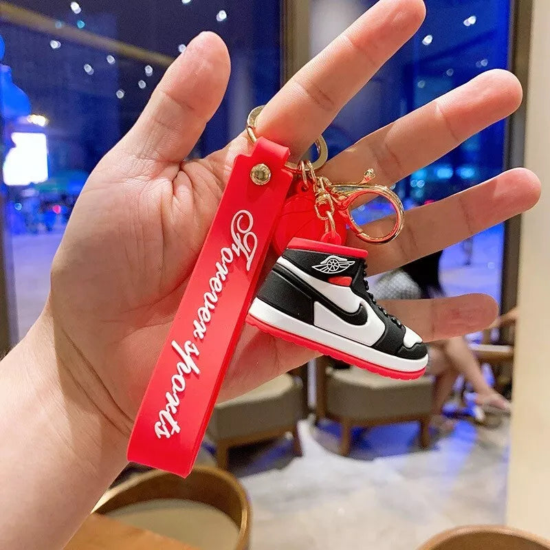 Nike Air Jordan 1 - Premium Silicon Keychain -  Backpacks Pendant