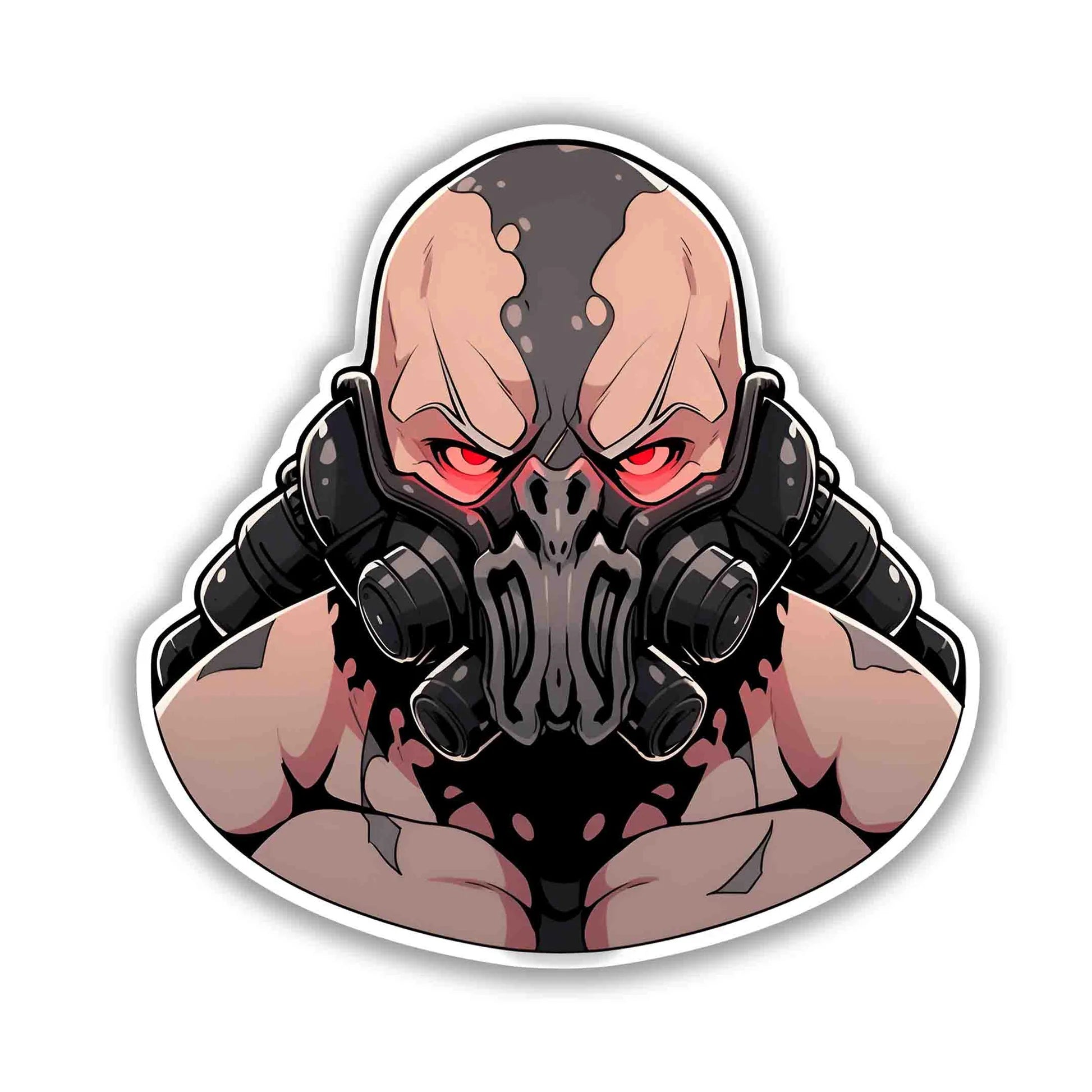 Villain Bane Fridge Magnet - 3D Cutout -  Double Magnet Strong Hold